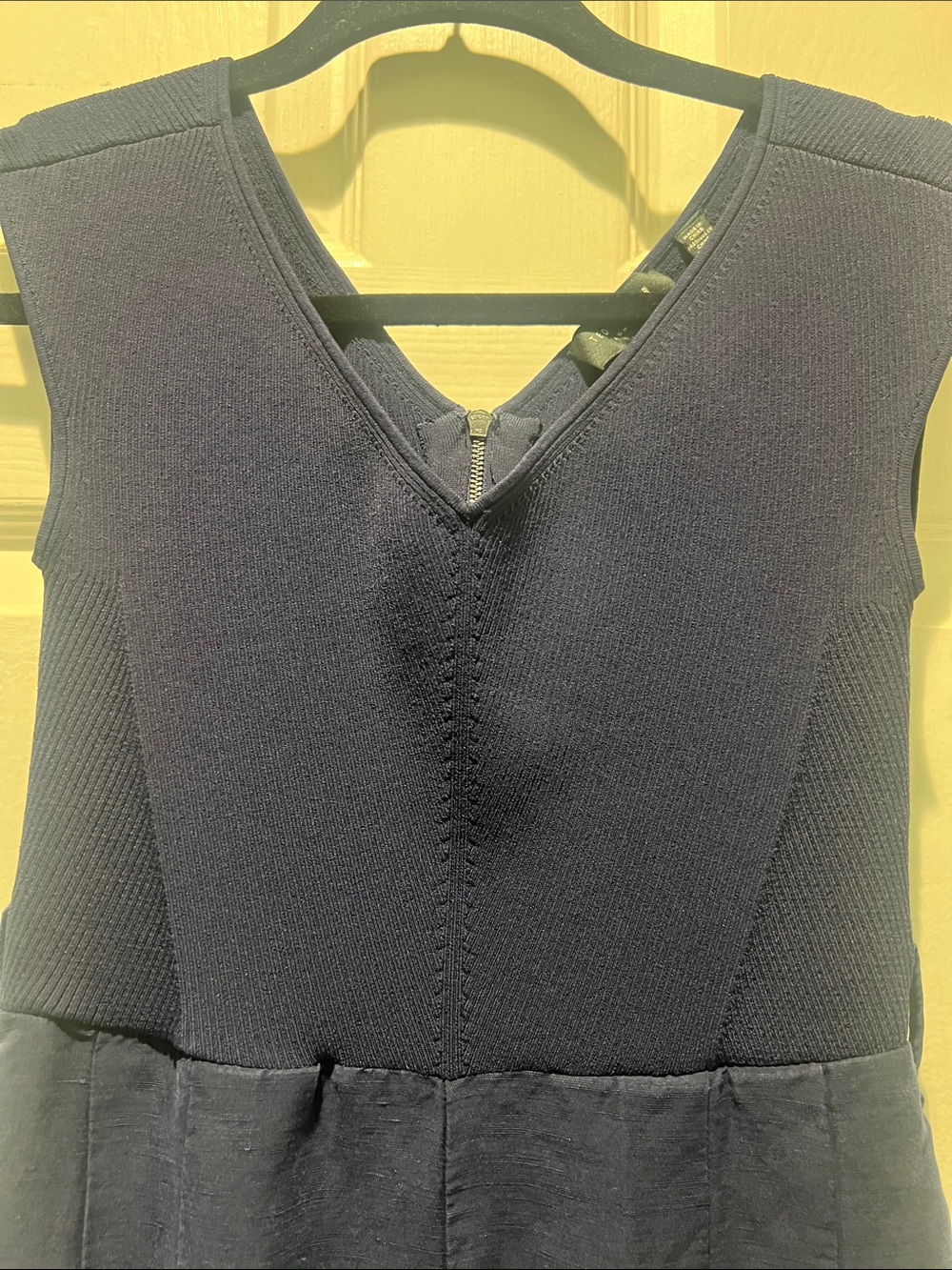 Ted Baker Navy Sleeveless Wide-Leg Jumpsuit - Picture 7 of 10